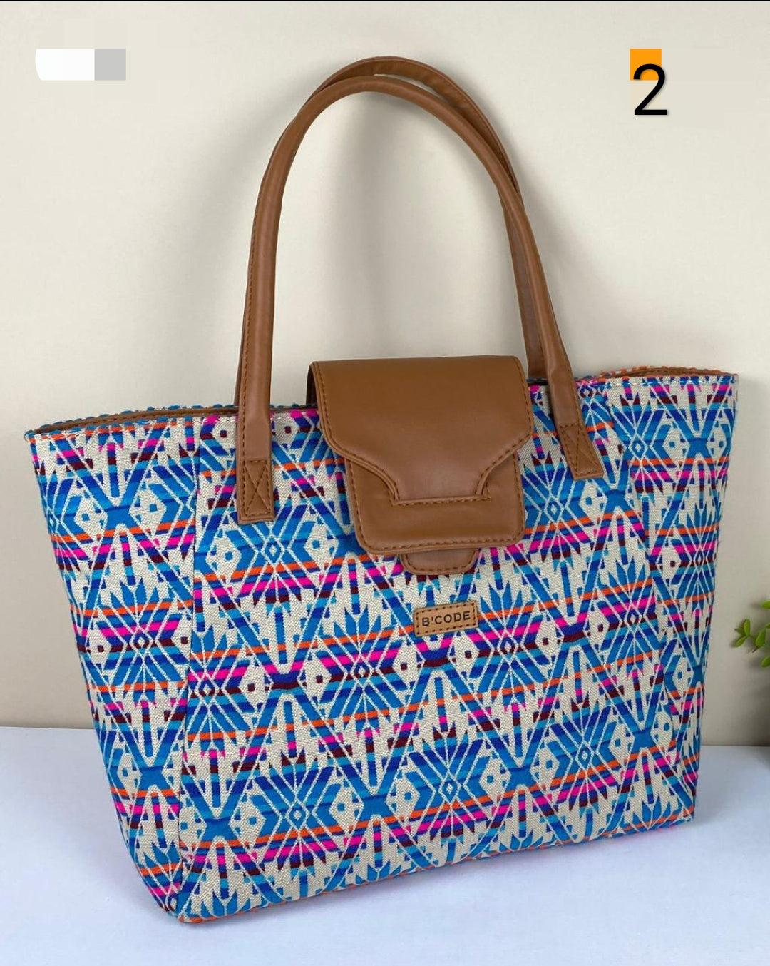 😍BasketWeave Tote bag