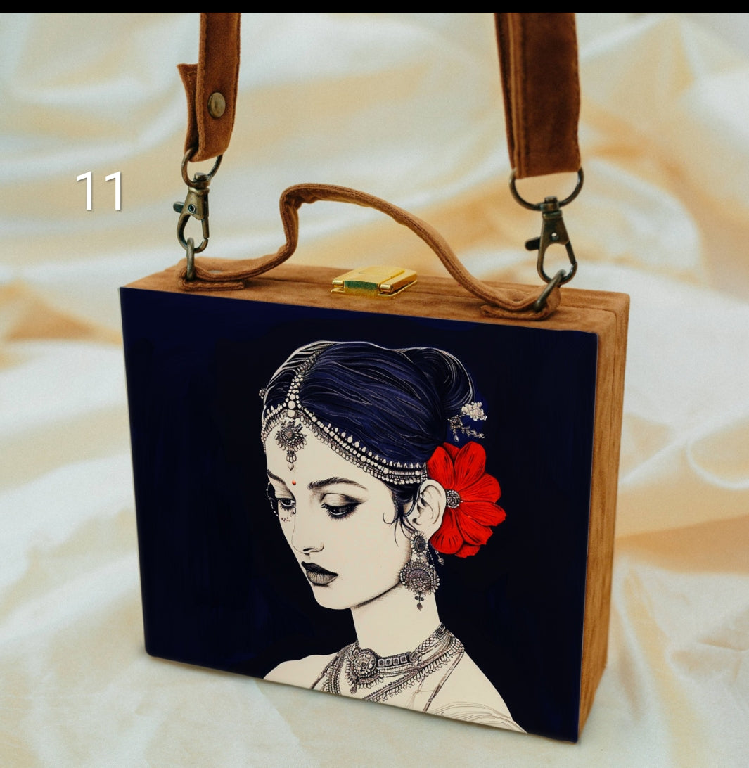 Wooden clutch