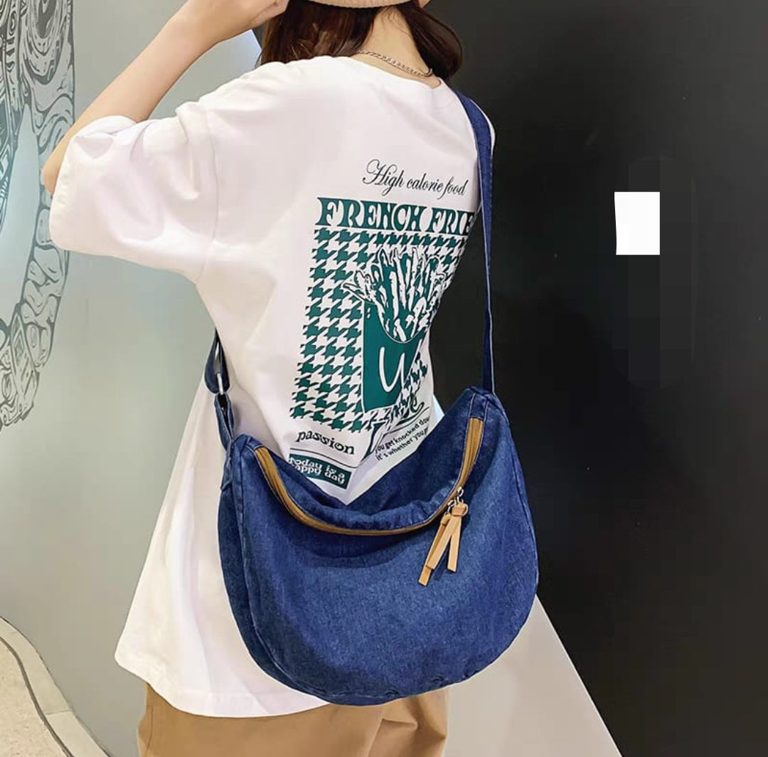 🥰 Denim Shoulder Bag