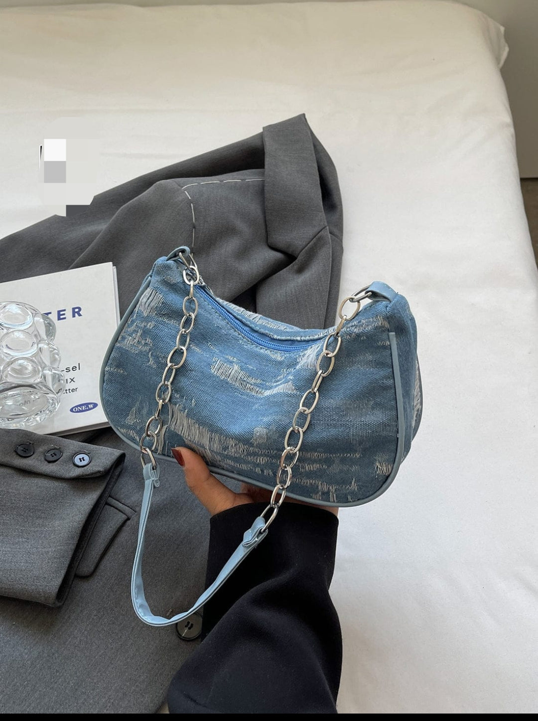 😀 Denim Tote bag