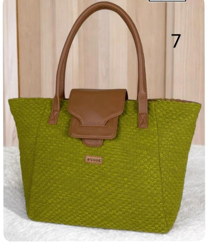 😍BasketWeave Tote bag