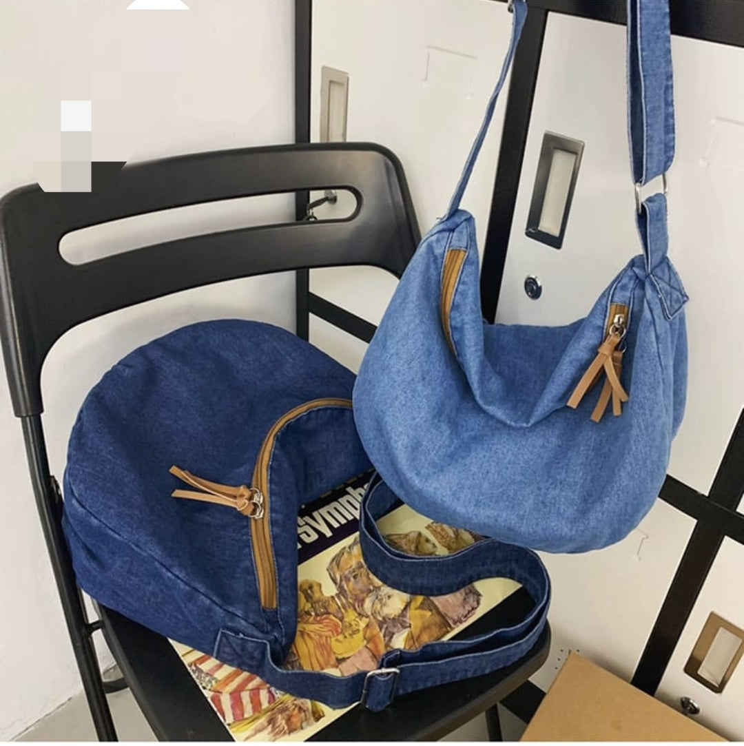 🥰 Denim Shoulder Bag